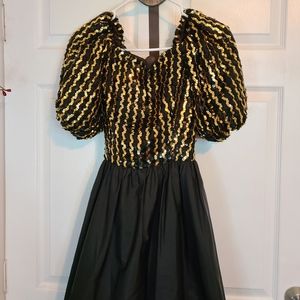 (363) After Five Woman's Vintage Evening Wear, Color: Black, Size: 10